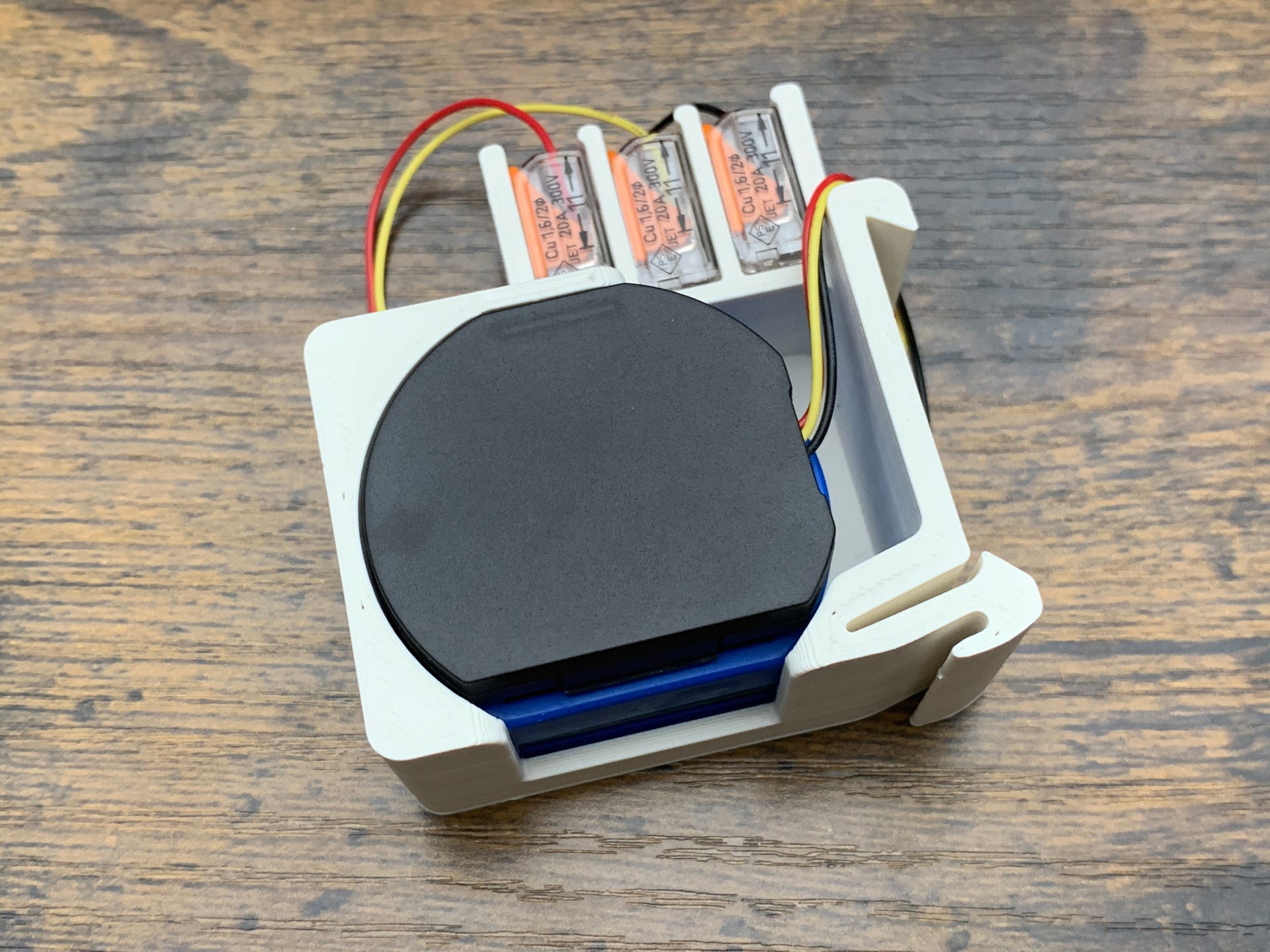 Hutschienenhalter SINGLE Shelly 1 mit Addon