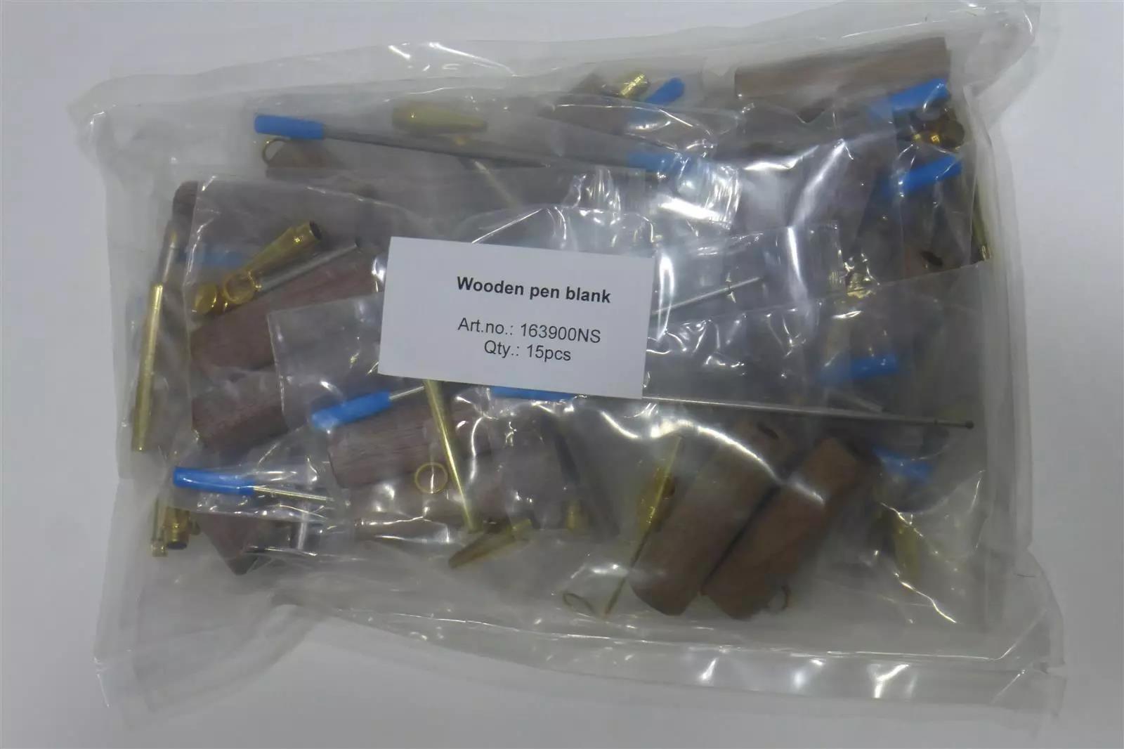 Holzkugelschreiberrohlinge Nußholz 15 Stk.