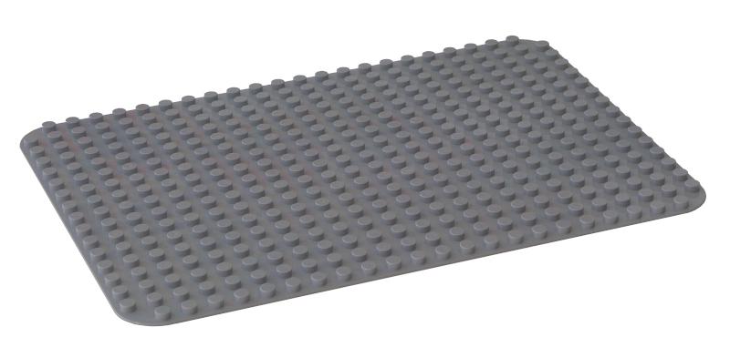Grundplatte Kunststoff PLAYmake 801 400 Grau