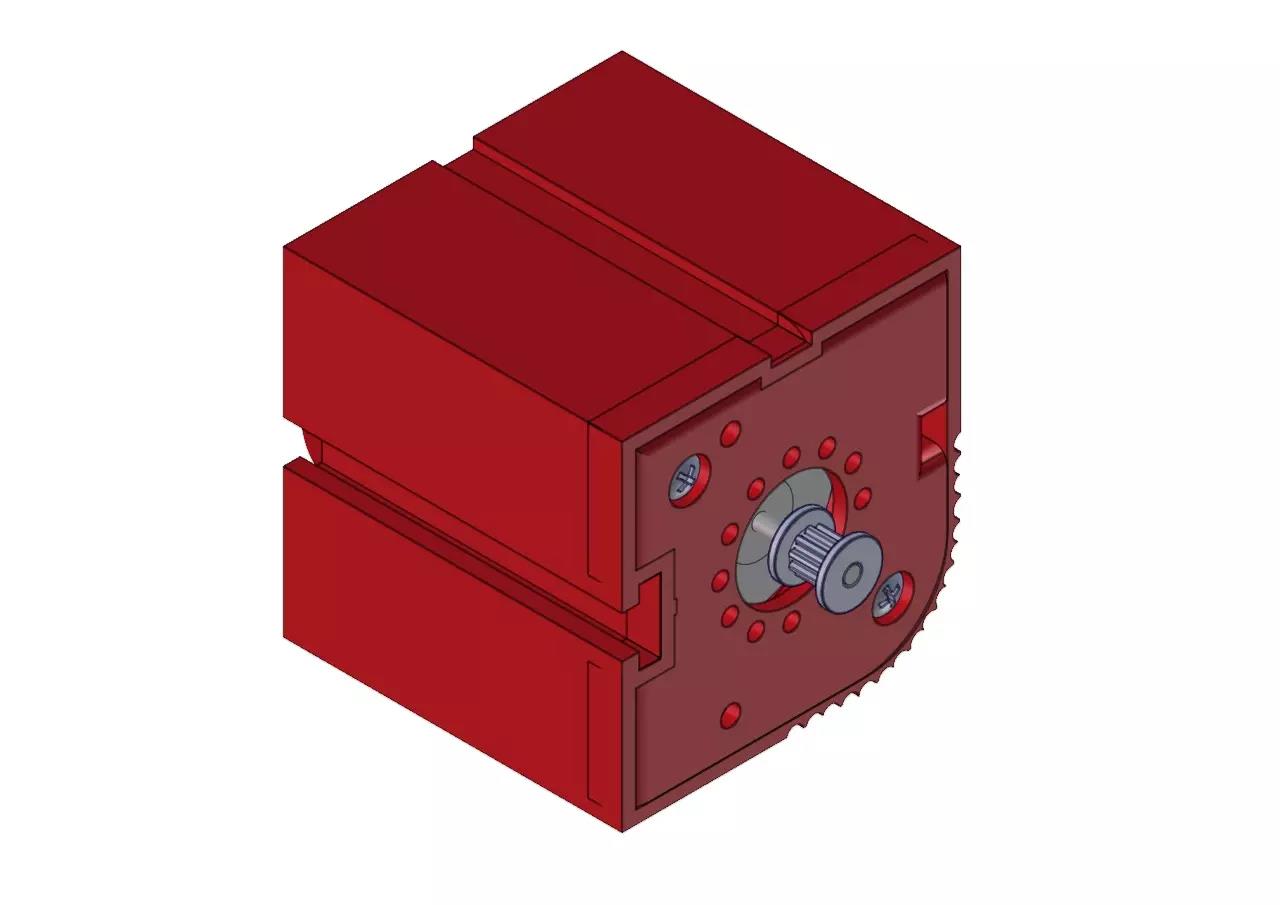 Motorgehäuse, rot A1A 100 010