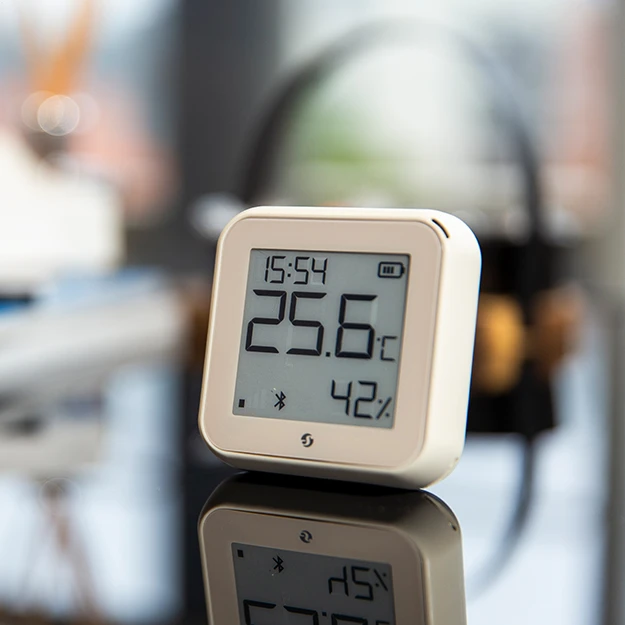 Shelly Plus H&T Gen. 3 Temperatur- & Feuchtigkeitssensor Ivory