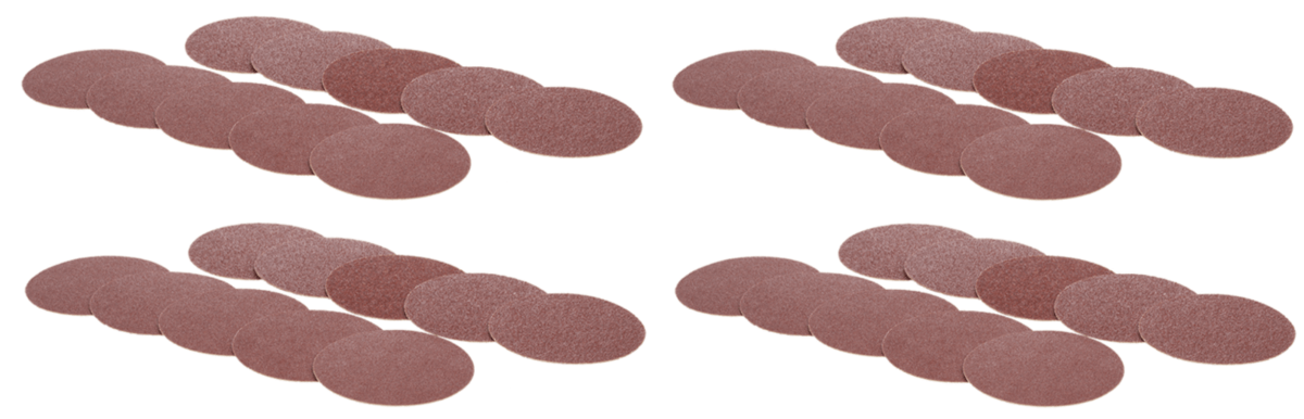 Schleifpapier Ø49mm Körnung 100,150 je 100 Stk.