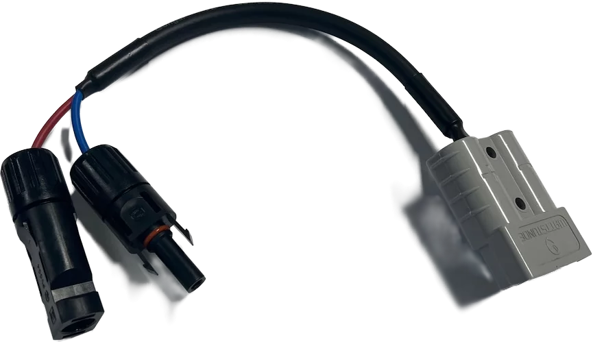 WATTSTUNDE® AK-MC-A50-PS Adapterkabel Anderson MC4 auf Anderson 50A (SF-PS)