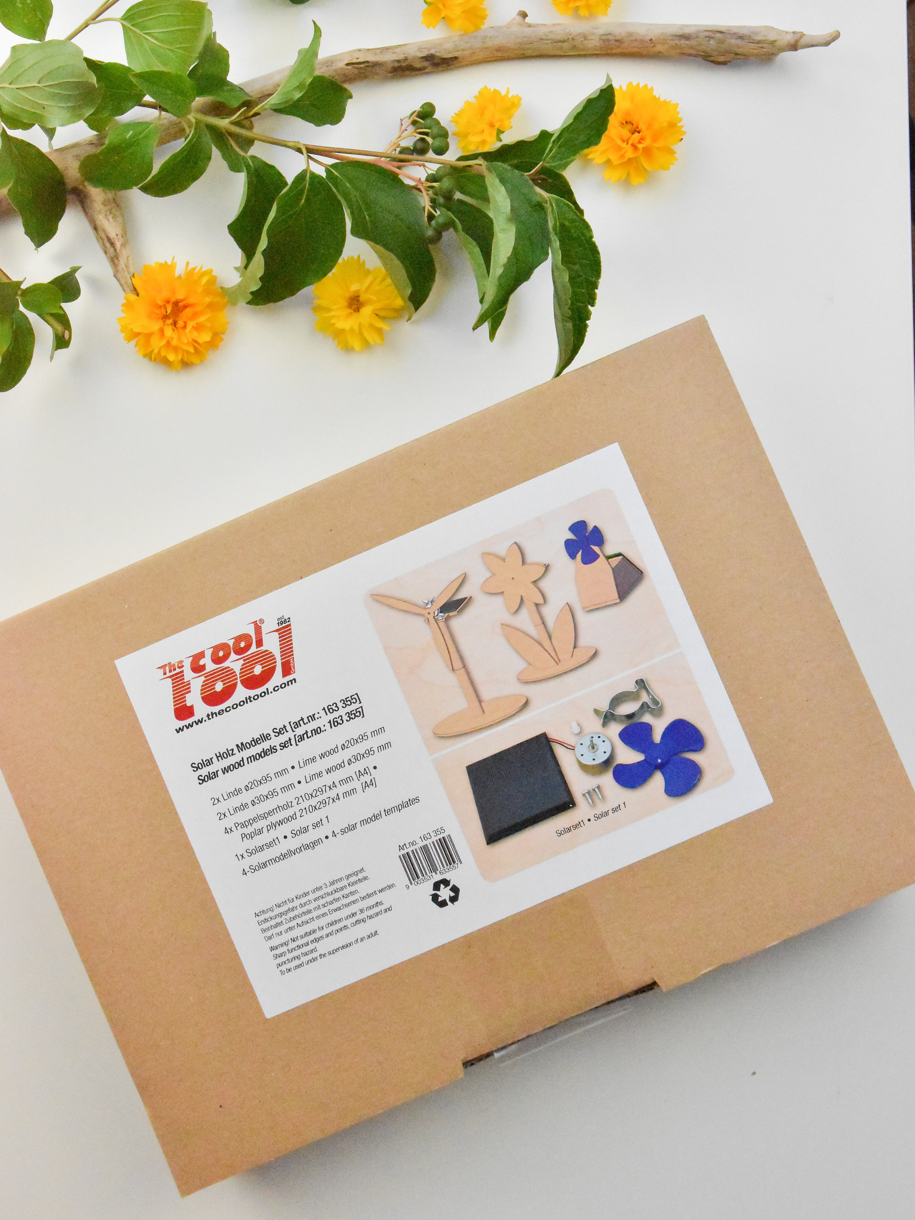 Solar Holz Modelle Set NEU