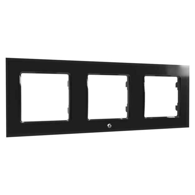 Shelly Wall Frame - Wandtaster Rahmen Schwarz-3 - fach