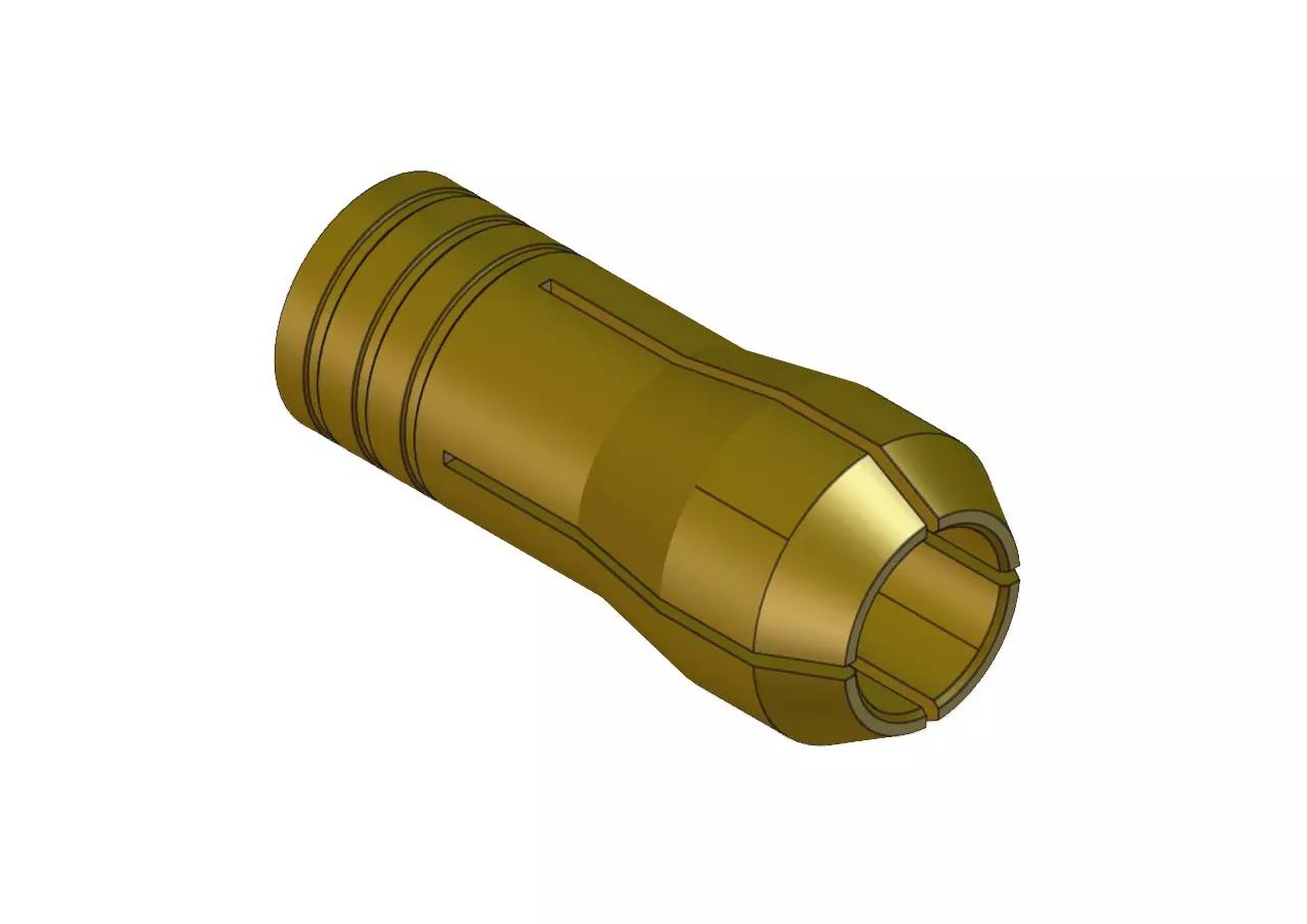 Messingspannzangen, 2 mm 162 460 20 [U12ML02]