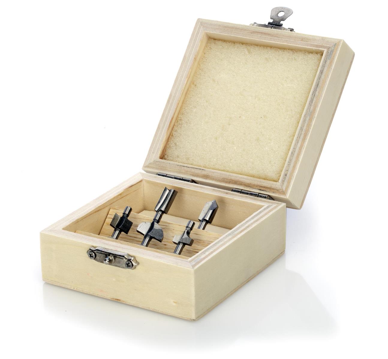 5 Profilfräser in Holzkassette EOL