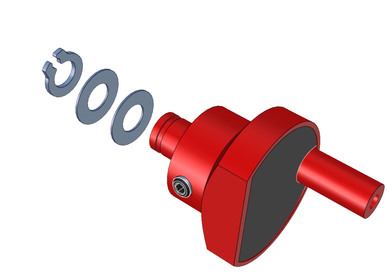 Handrad komplett für U3/U5 A1A 050 040