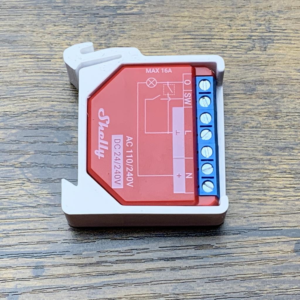 Hutschienenhalter SINGLE Shelly 1/PM Plus