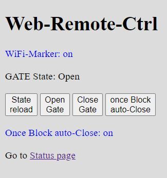 Bundle: GATE-controllerLite + 1x WiFi-Marker für bestehende Tore. GATE-controller ohne Relais für Shelly Switches (Shelly Plus 1; Shelly Plus 1PM oder Shelly 1; Shelly 1PM)