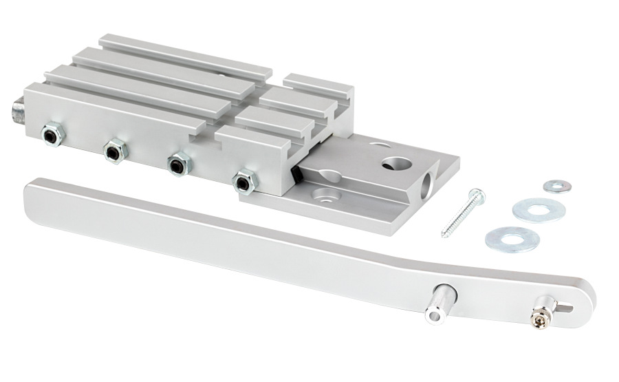 Hutschienenhalter SINGLE Shelly i3 + Wago-Halter und 5 Klemmen